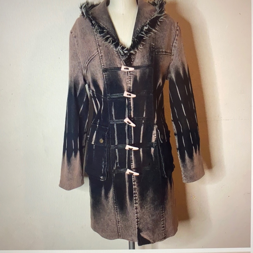 Parma Tie Dye Hooded Jacket M